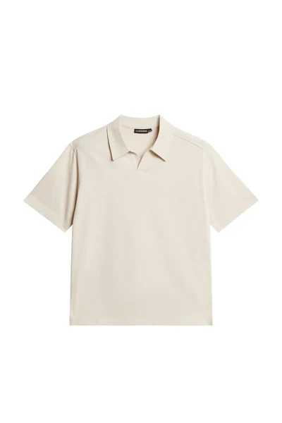 ROY RELAXED POLO PIQUE, MOONBEAM - Billede 2