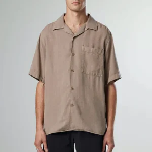 JULIO 5209 SS SHIRT, GREIGE
