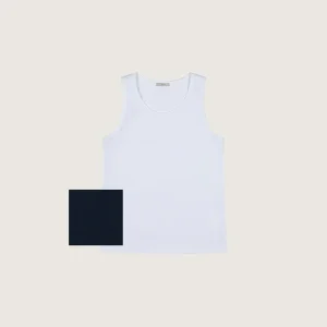 WOMAN TANK TOP, BLU NAVY