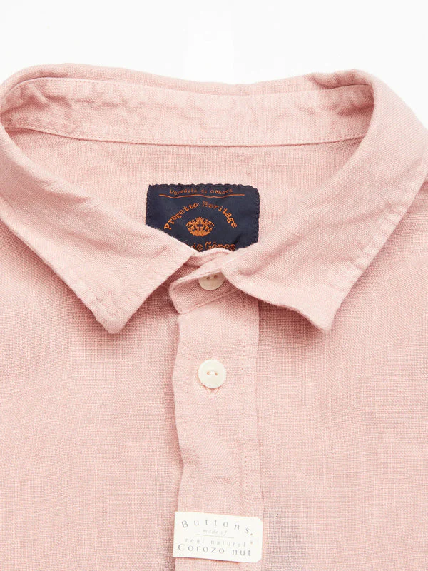 ENRICO BEACH SHIRT, PORCELAIN PINK - Billede 3