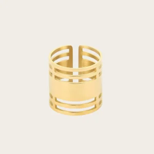 MANDOZA RING, GOLDPLATED