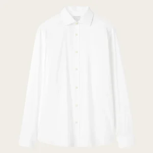 ADLEY C CUTAWAY SHIRT, PURE WHITE